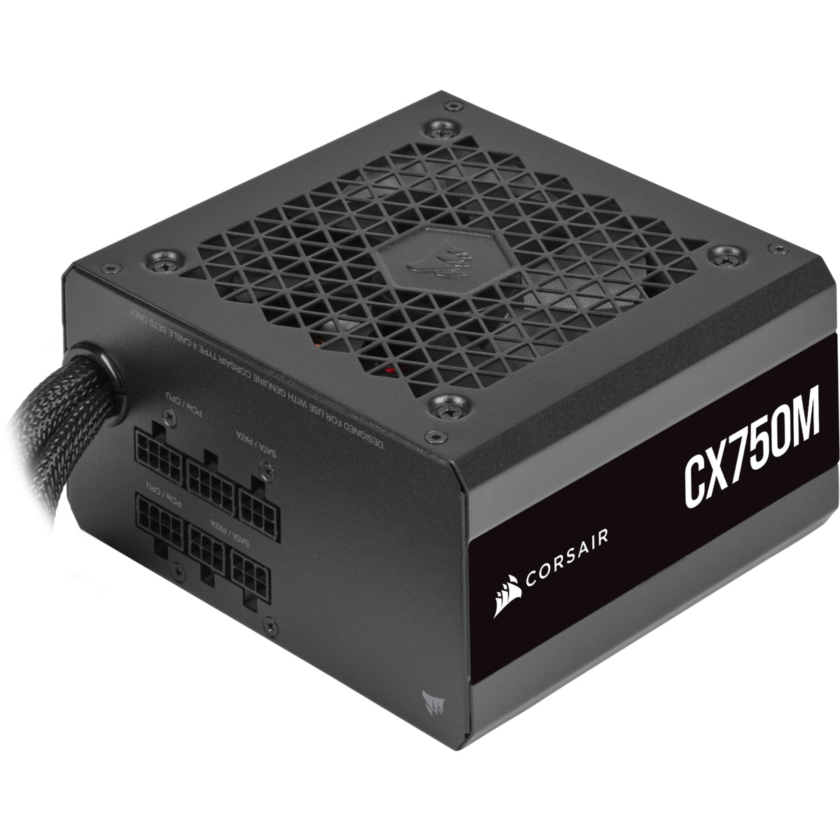 Corsair CX-M CX750M unidad de fuente de alimentación 750 W 24-pines ATX ATX Negro, 100 - 240 V, 130 W, 744 W