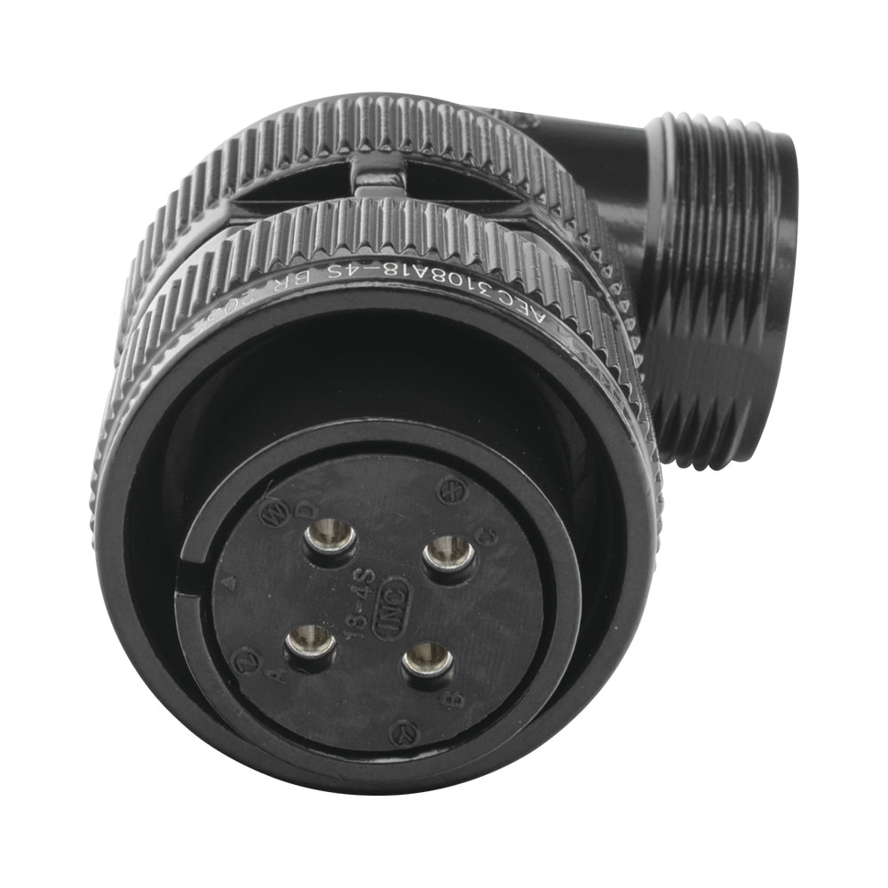 Epcom E/MS3108A18-4S conector 1 Negro