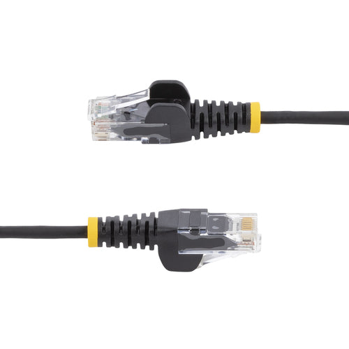 StarTech.com N6PAT3BKS Cables de red 0,9 m Cat6 Halógeno