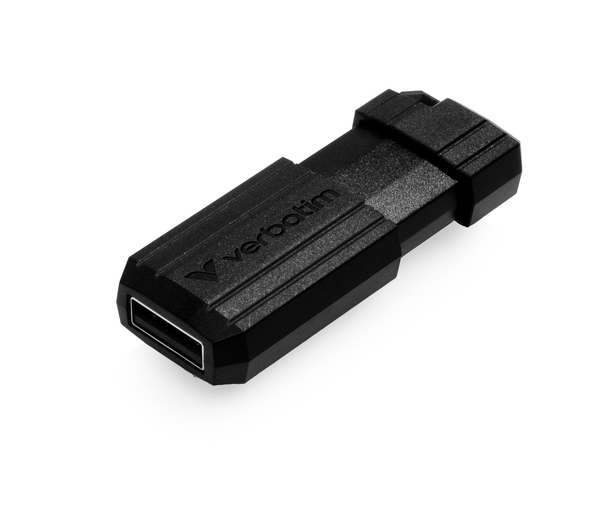 Verbatim PinStripe - Unidad USB de 64 GB - Negro