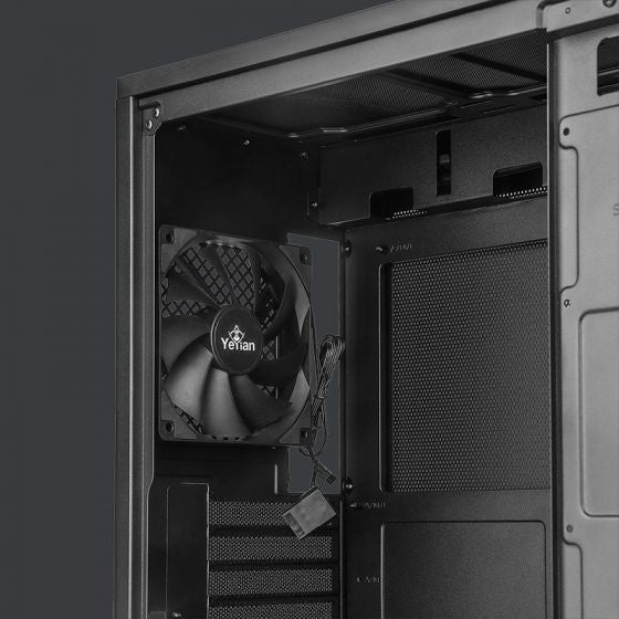 Yeyian Hussar Midi Tower Negro, ATX, Micro ATX, Mini-ITX, YCM-ASHUS-01