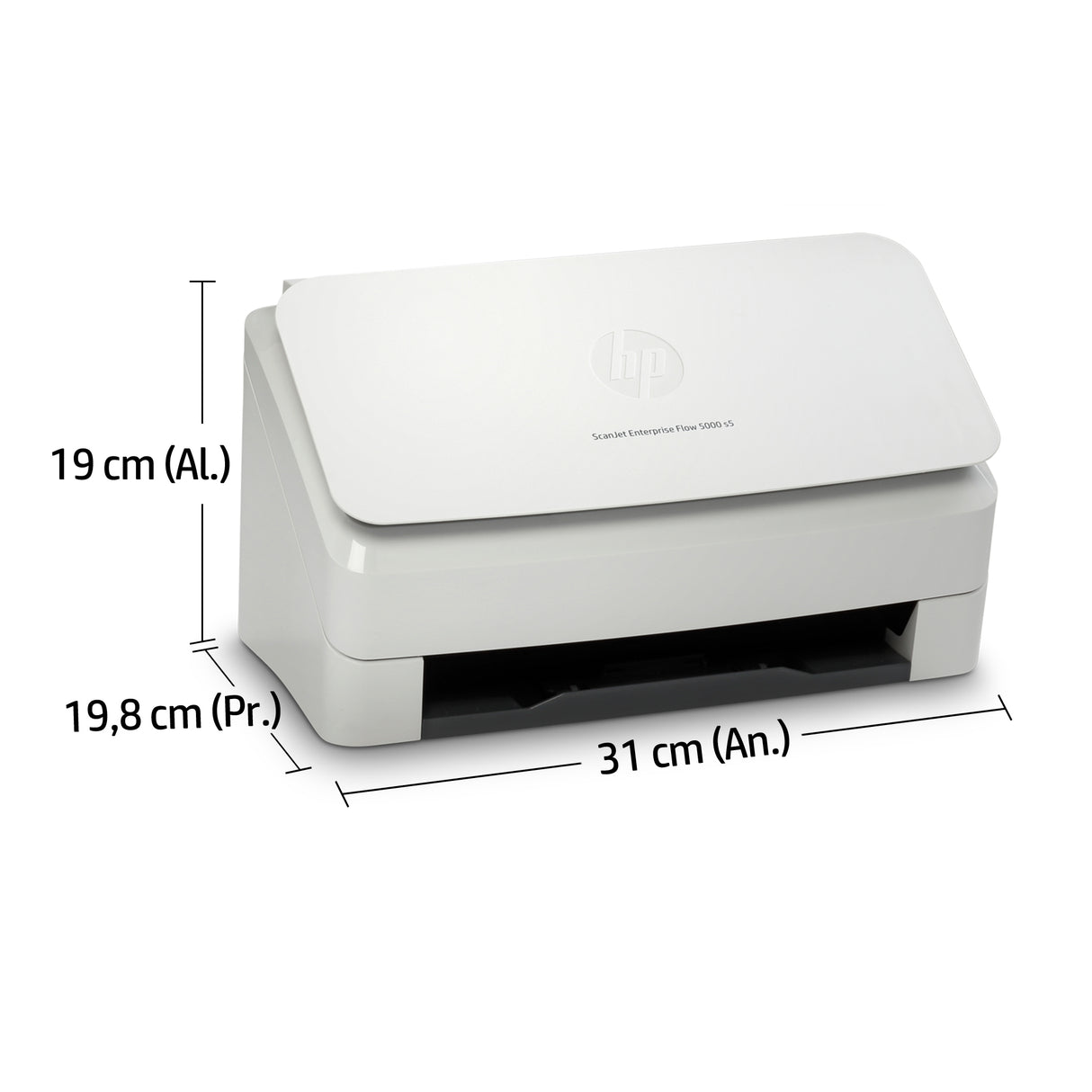 HP ScanJet Enterprise Flow 5000 s5 Escáner 216 x 3100 mm 600 x 600 DPI Si Si