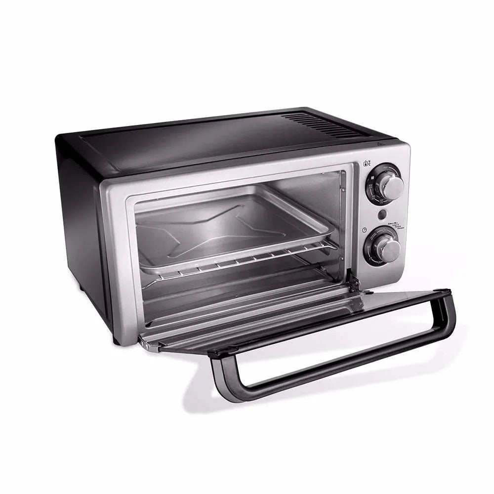 Oster TSSTTV10LTB 10 L 1000 W Acero inoxidable, Independiente, Giratorio, 4 rebanada(s)