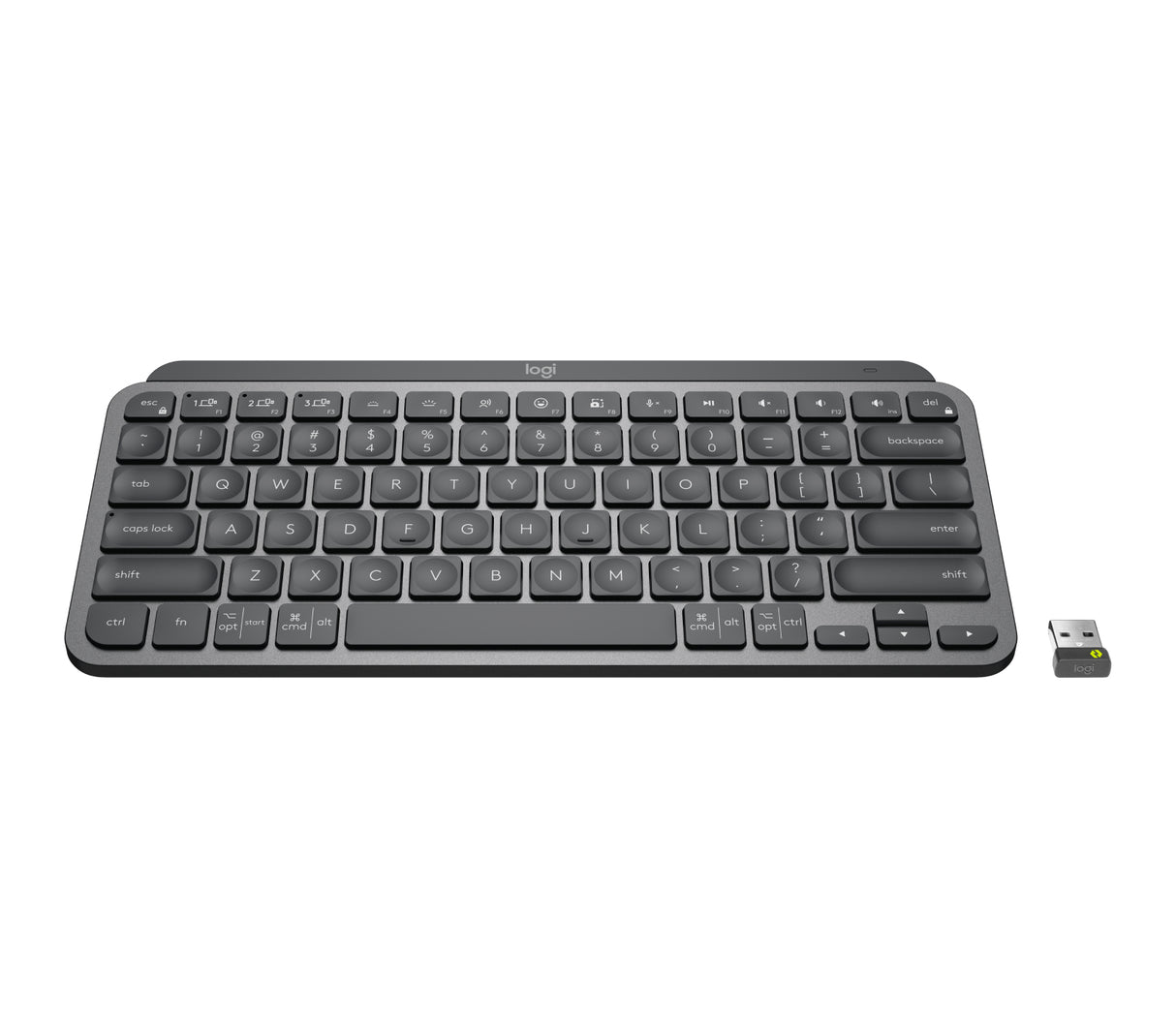 Logitech MX Keys Mini For Business Teclado Oficina Inalámbrico RF Wireless + Bluetooth Switch de tecla de tijera