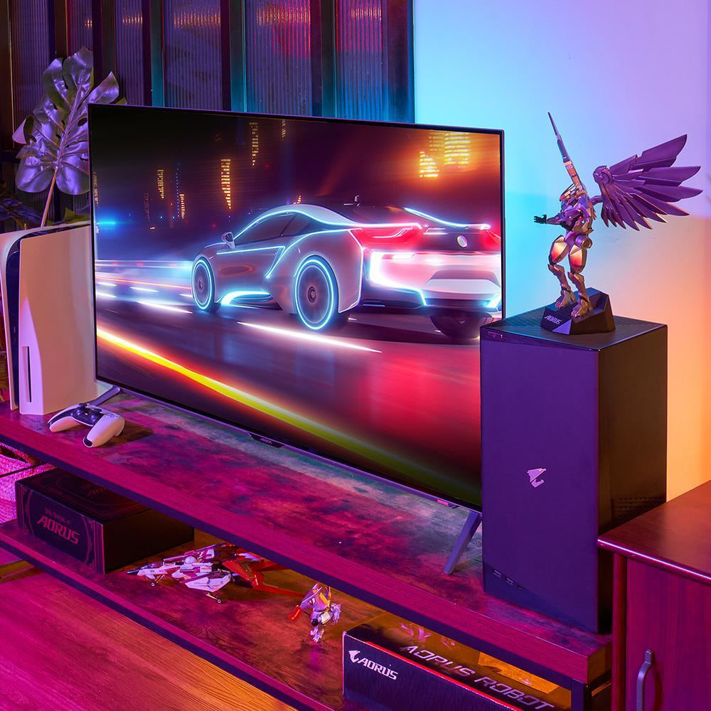 GIGABYTE FO48U monitor de computadora 120.7 cm (47.5") 3840 x 2160 Pixeles 4K Ultra HD OLED Negro