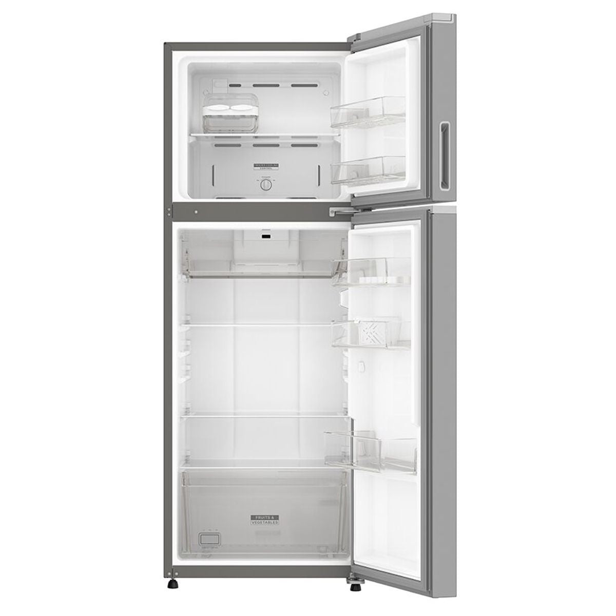 Whirlpool WT1331D nevera y congelador Independiente 364 L Plata