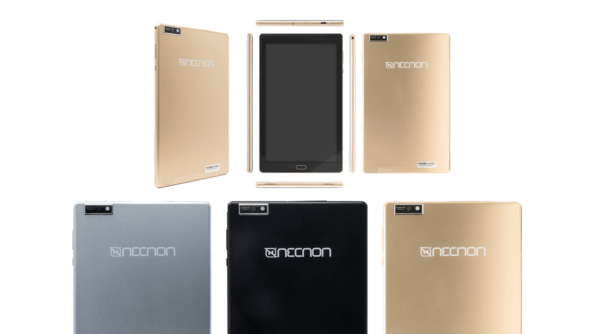 Necnon 3L-2 3G Spreadtrum 32 GB 22.9 cm (9") 2 GB Android 10 Negro, 1280 x 800 Pixeles