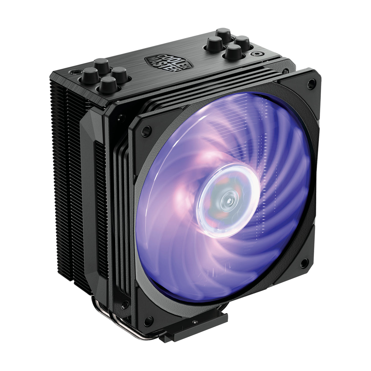 Cooler Master Hyper 212 RGB Black Edition w/LGA1700 Procesador Enfriador 12 cm Negro, 650 RPM, 2000 RPM