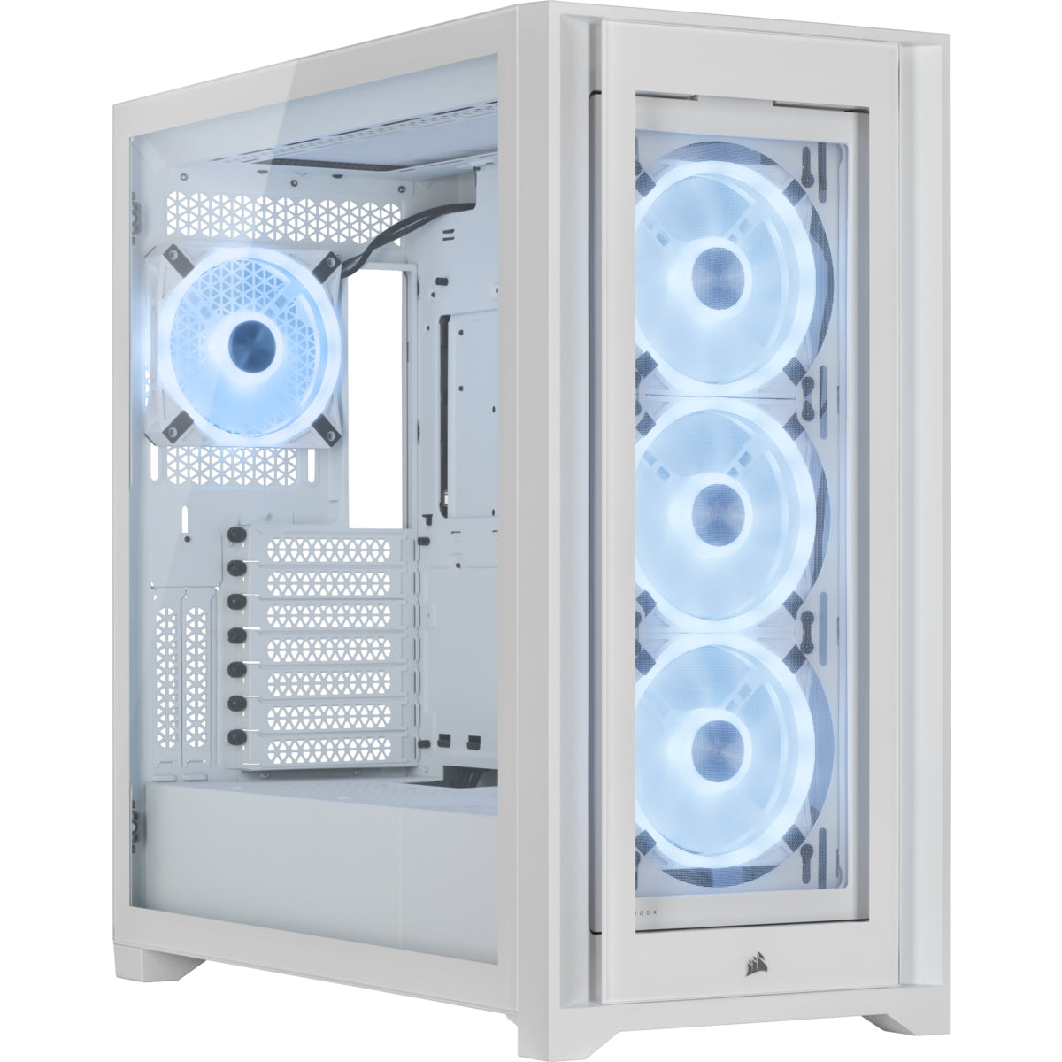 Corsair 5000X RGB QL Edition Midi Tower Blanco, ATX, EATX, Micro ATX, CC-9011233-WW