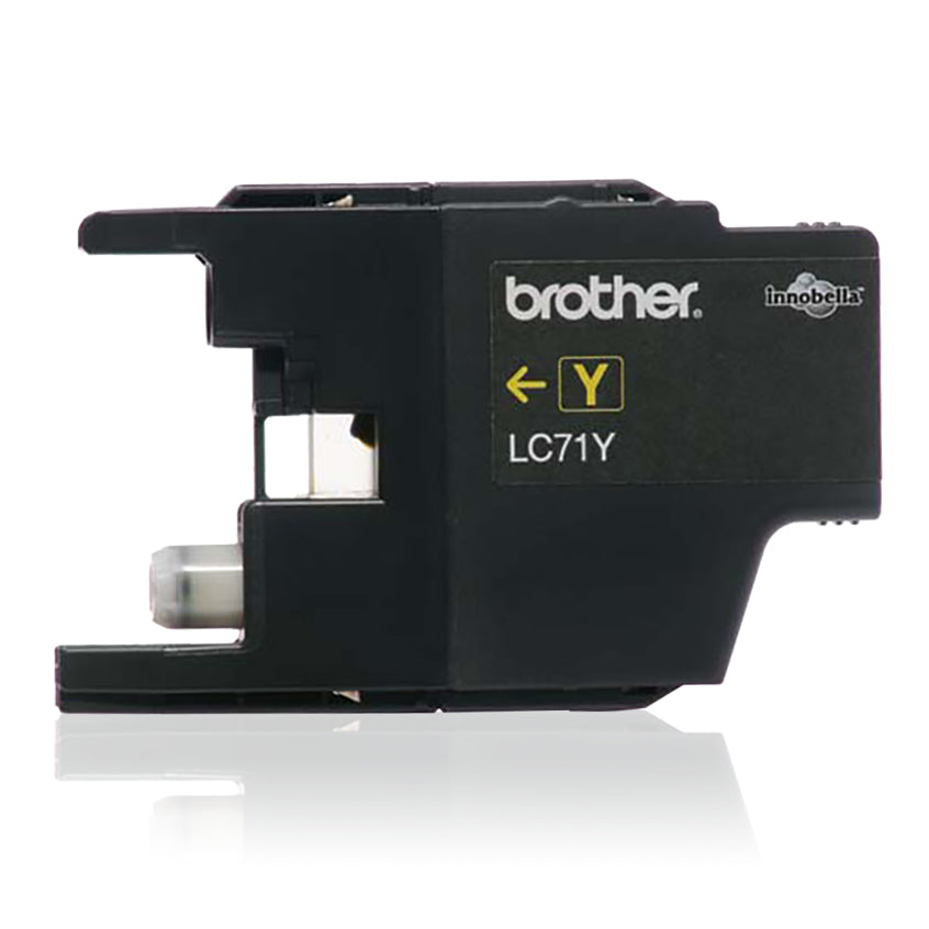 Brother LC71Y Cartucho de Tinta Tinta a base de pigmentos MFC-J825DW 1 pieza(s) 1