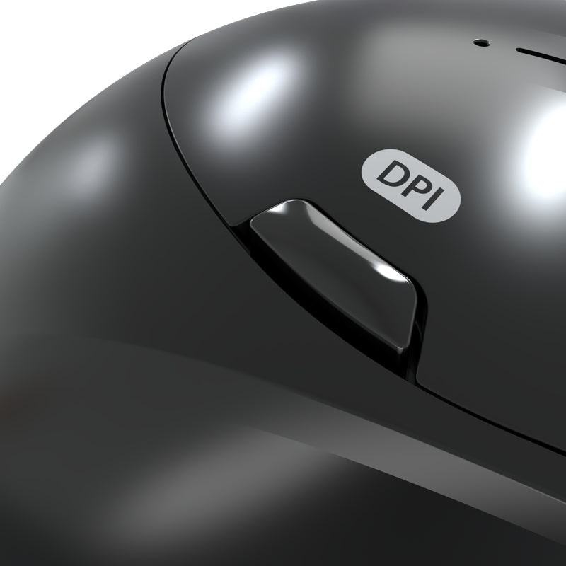 Klip Xtreme Duotrak ratón Oficina Diestro RF inalámbrico + bluetooth Óptico 1600 DPI, Negro