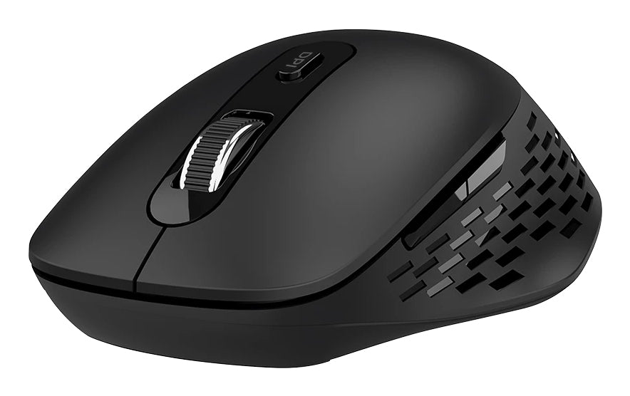 Mouse ACTECK Confortable y Elegante Optimize Flow MI480 Inalámbrico / 2.4 MHz / 1600 DPI / 6 Botones / Batería 2x AAA In