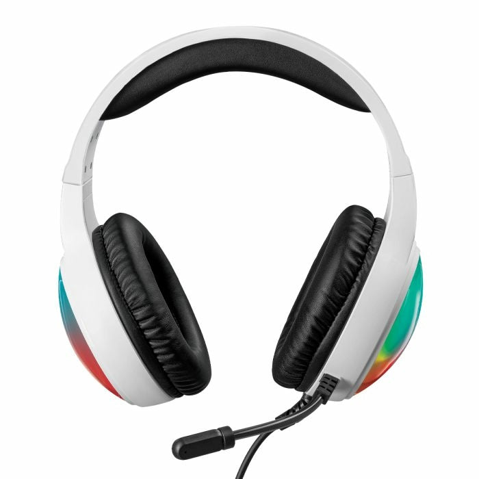 MITZU BASH-4206WH audífono y auriculare Auriculares Alámbrico Diadema Juego Blanco