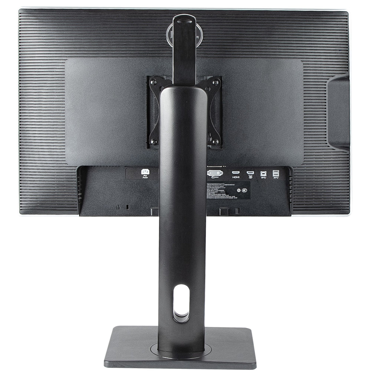 StarTech.com Soporte para un Monitor - Base para Monitor con Ajuste de Altura - para Monitores VESA de hasta 32" (7kg) - Soporte Ergonómico para Escritorio - con Inclinación/Giro/Rotación Monitor Negro