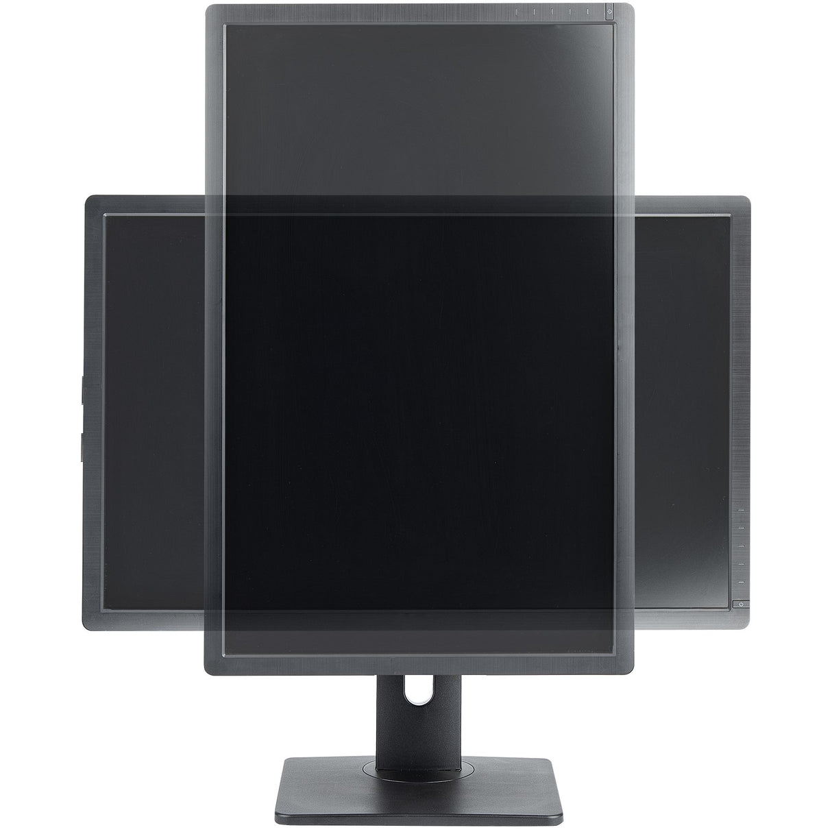 StarTech.com Soporte para un Monitor - Base para Monitor con Ajuste de Altura - para Monitores VESA de hasta 32" (7kg) - Soporte Ergonómico para Escritorio - con Inclinación/Giro/Rotación Monitor Negro