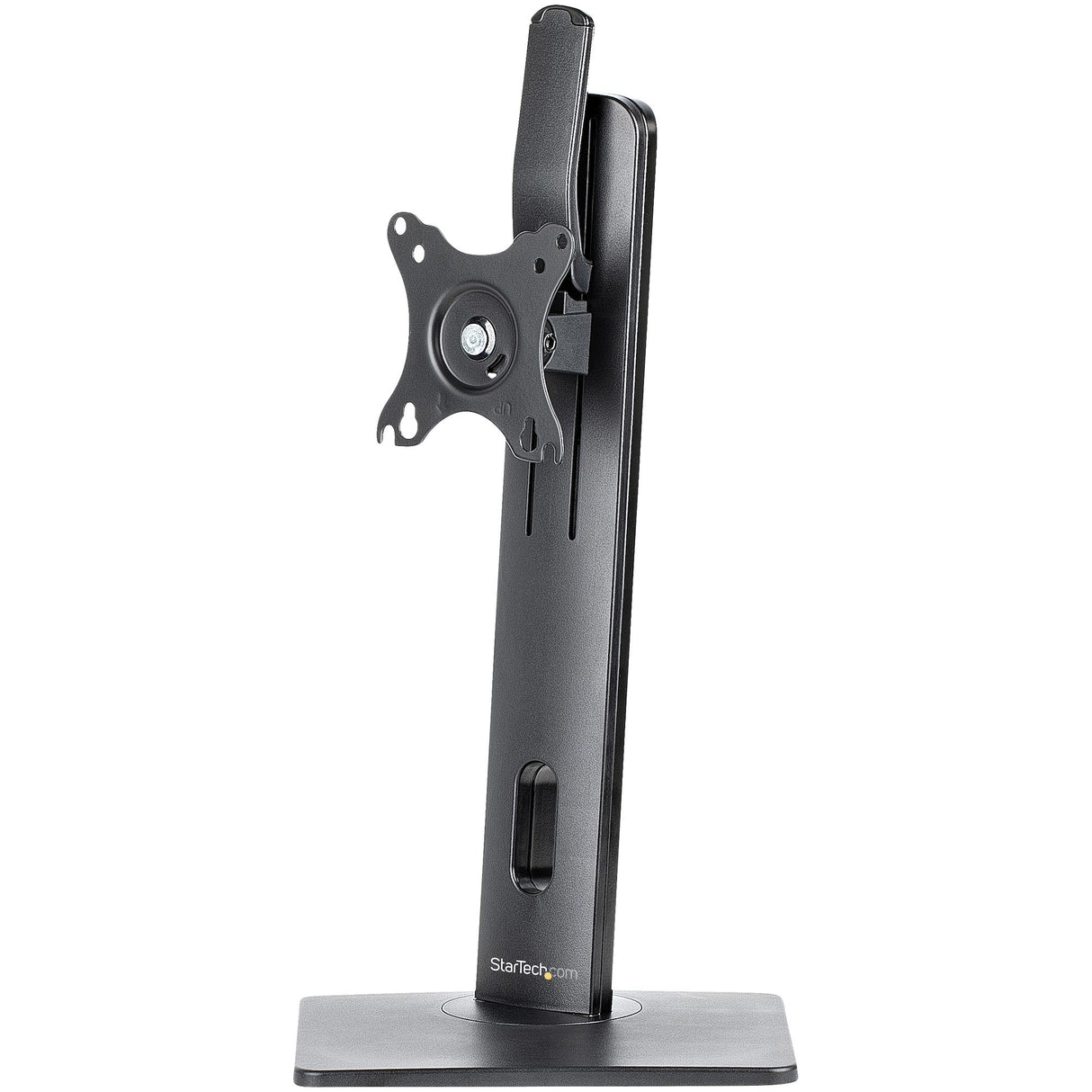 StarTech.com Soporte para un Monitor - Base para Monitor con Ajuste de Altura - para Monitores VESA de hasta 32" (7kg) - Soporte Ergonómico para Escritorio - con Inclinación/Giro/Rotación Monitor Negro