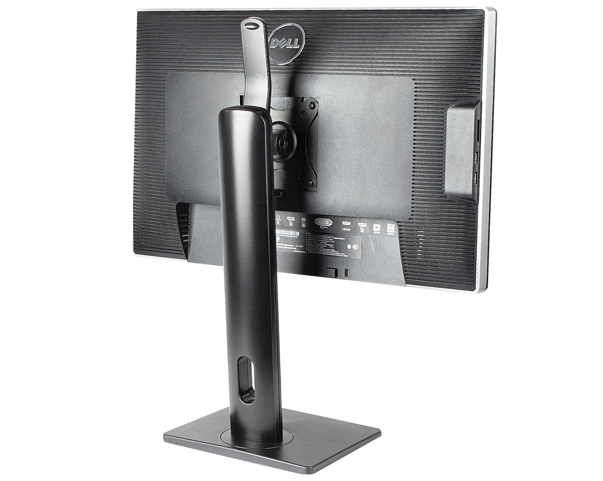StarTech.com Soporte para un Monitor - Base para Monitor con Ajuste de Altura - para Monitores VESA de hasta 32" (7kg) - Soporte Ergonómico para Escritorio - con Inclinación/Giro/Rotación Monitor Negro