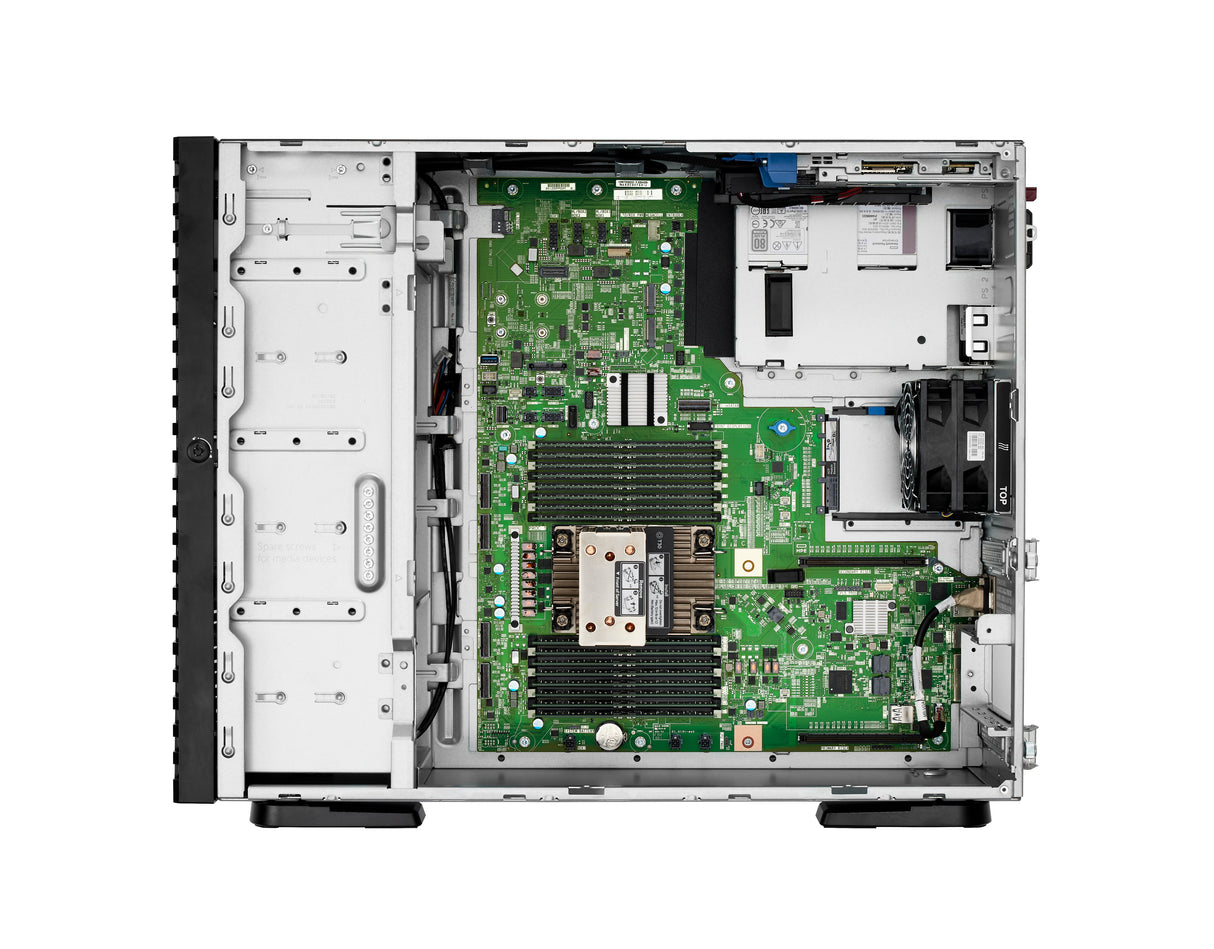 HPE ProLiant ML110 Gen11 3408U 1.8GHz 8-core 1P 16GB-R VROC 4LFF 4TB 500W RPS Server, DDR5-SDRAM, Torre (4.5U)