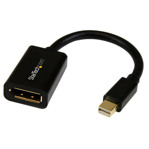 StarTech.com Adaptador Mini DisplayPort a DisplayPort - de Vídeo 4K x 2K - Conversor Mini DP a DP UHD - Convertidor mDP