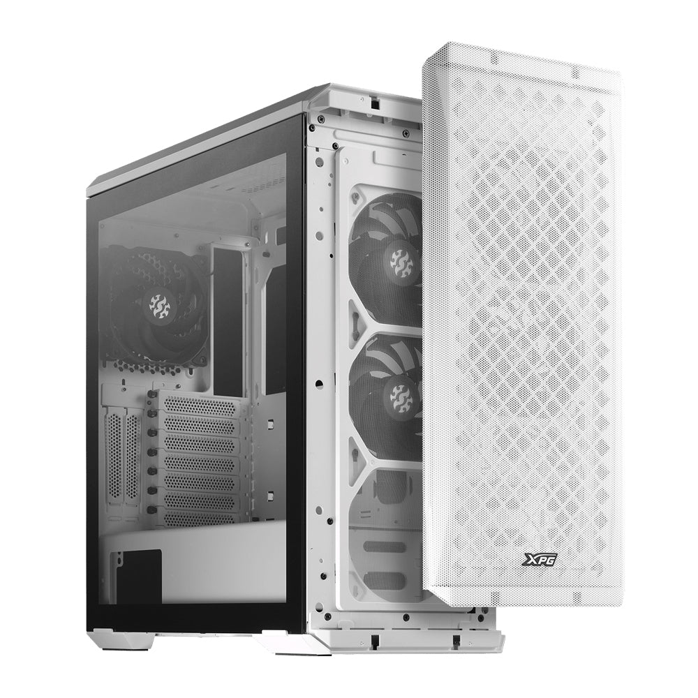 XPG DEFENDER Torre Media Blanca carcasas ordenador SGCC Torre PC Blanco