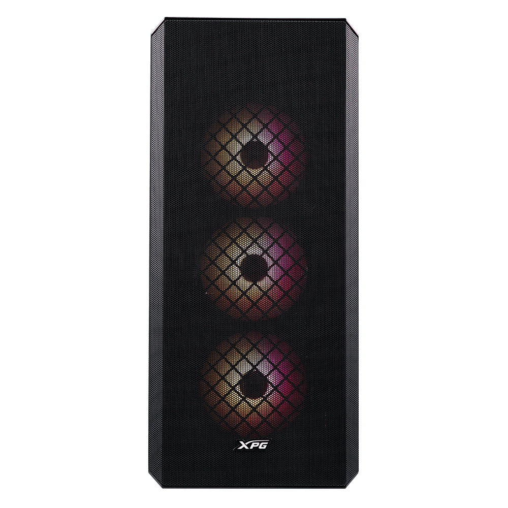 XPG DEFENDER Torre Media Negra carcasas ordenador SGCC Torre PC Negro