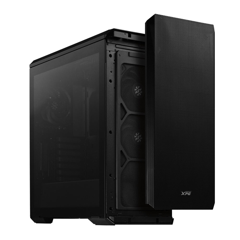 XPG DEFENDER Torre Media Negra carcasas ordenador SGCC Torre PC Negro