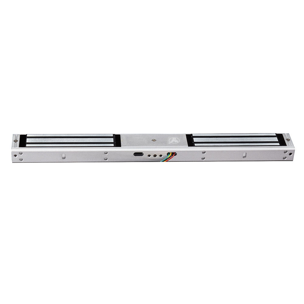 Yli Electronic YM-180NDLED + MBK-180NDZL cerradura electromagnética 180 kg, Aluminio adonizado, 400 mA, 200 mA