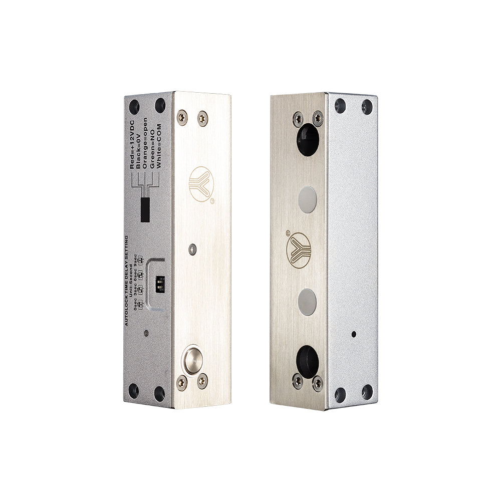 Yli Electronic YB-500U(LED) cerradura electromagnética 1000 kg, for fully frameless glass door