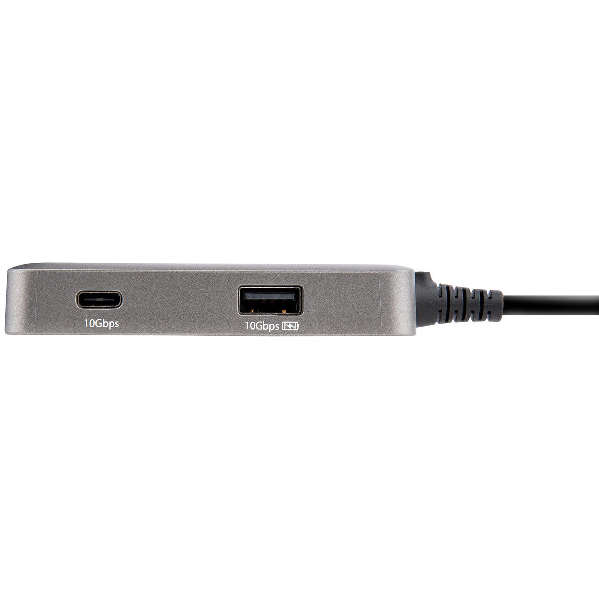 StarTech.com Adaptador Multipuertos USB C - USB-C a HDMI 2.0 4K 60Hz, PD con Paso de 100W - Hub USB de 3 Puertos de 10Gbps - Mini Docking Station USB Tipo C Portátil - Cable de 25cm Laptop Alámbrico USB 3.2 Gen 2 (3.1 Gen 2) Type-C 1 2
