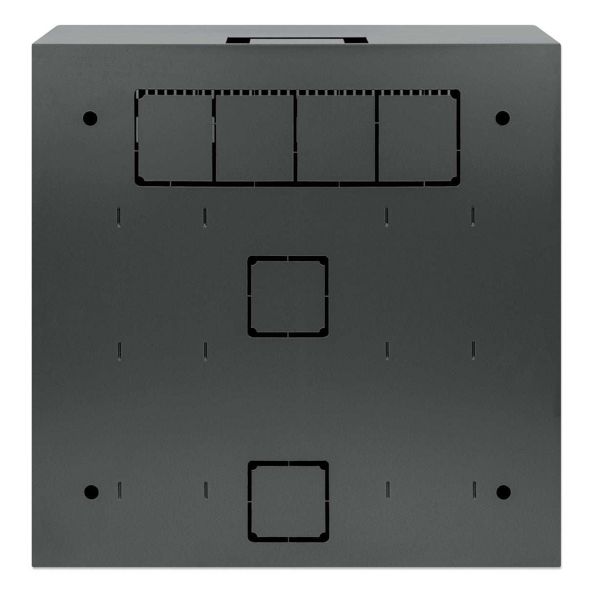GABINETE MAN 19" MURAL 4U 550X540, 4U+2U VERTICALES