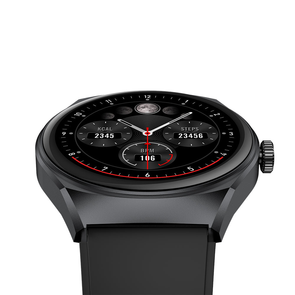 STF ST-W78527 reloj inteligente y deportivo 3.51 cm (1.38") IPS Digital 240 x 240 Pixeles Pantalla táctil Negro