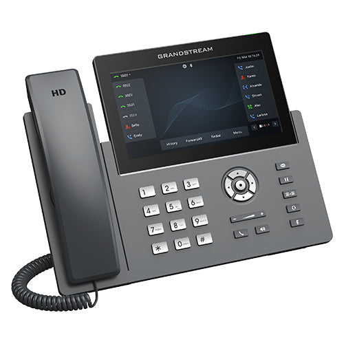 Grandstream Networks GRP2670 teléfono IP Negro 12 líneas TFT Wifi, Terminal con conexión por cable, En banda, Fuera de b