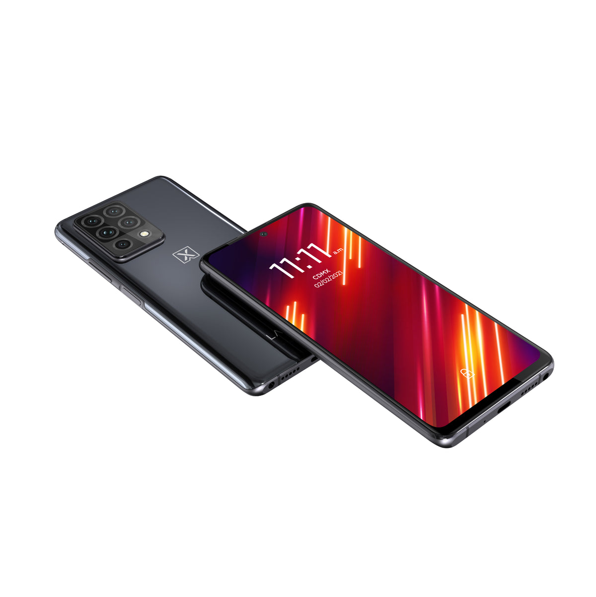Lanix Alpha 9V 16,9 cm (6.67") SIM doble Android 11 4G USB Tipo C 8 GB 128 GB 4000 mAh Gris