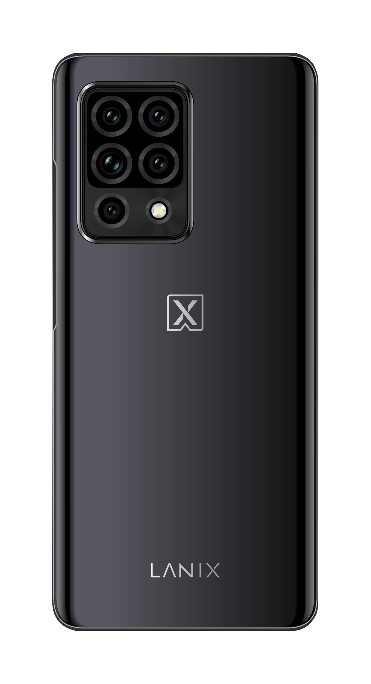 Smartphone Lanix Alpha 9V 6.6" HD 128GB/8GB Dual Sim Cámara 64MP+8MP+5MP+2MP+2MP/32MP Mediatek Android 11 Color Gris