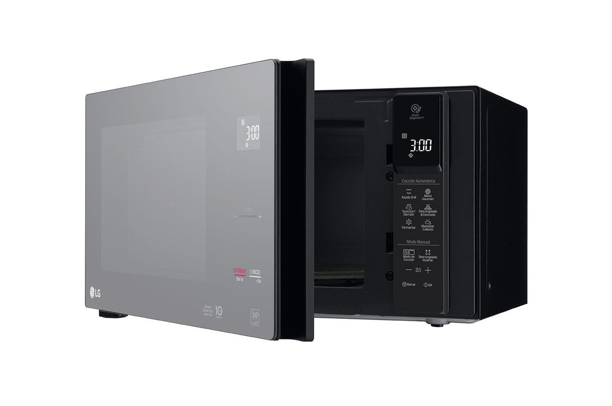 LG NeoChef MH1596DIR microondas Negro Microondas combinado Encimera 42 L