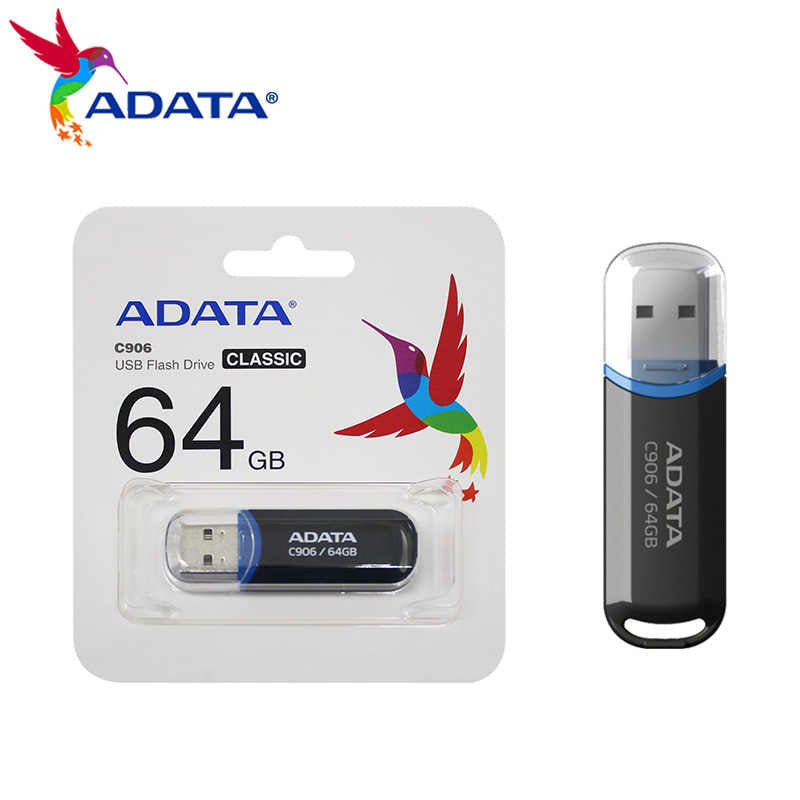 ADATA C906 Memoria Flash 64 GB USB tipo A 2.0 Tapa