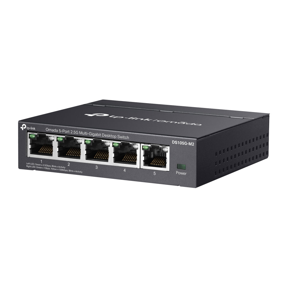 TP-Link Omada DS105G-M2 dispositivo de redes No administrado Si 5 2.5G Ethernet (100/1000/2500)