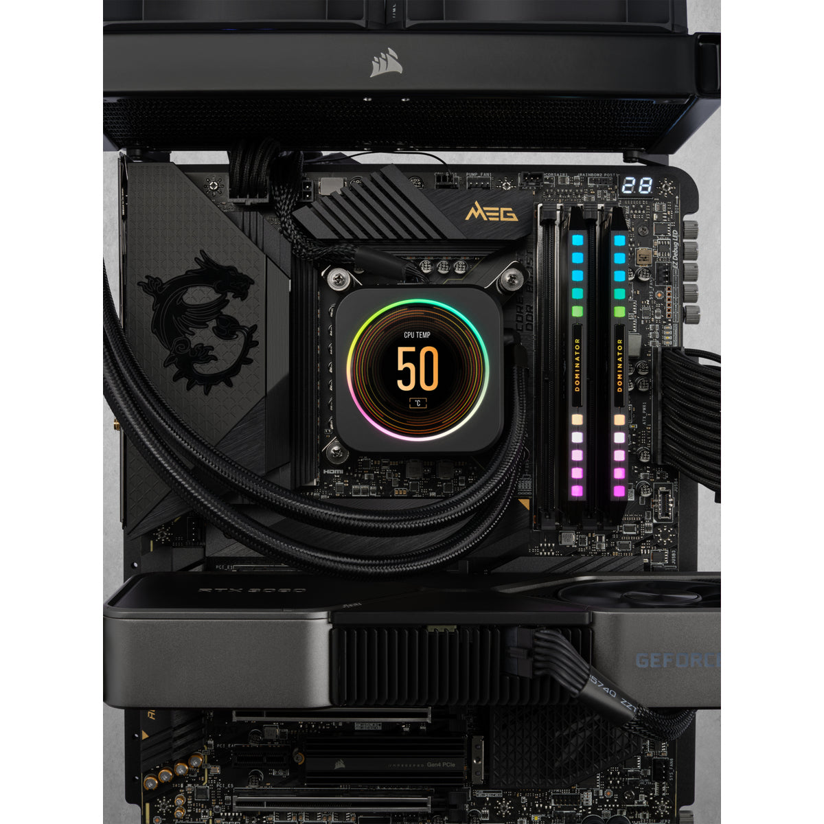 Corsair Dominator CMT32GX5M2E6000C36 módulo de memoria 32 GB 2 x 16 GB DDR5 288-pin DIMM