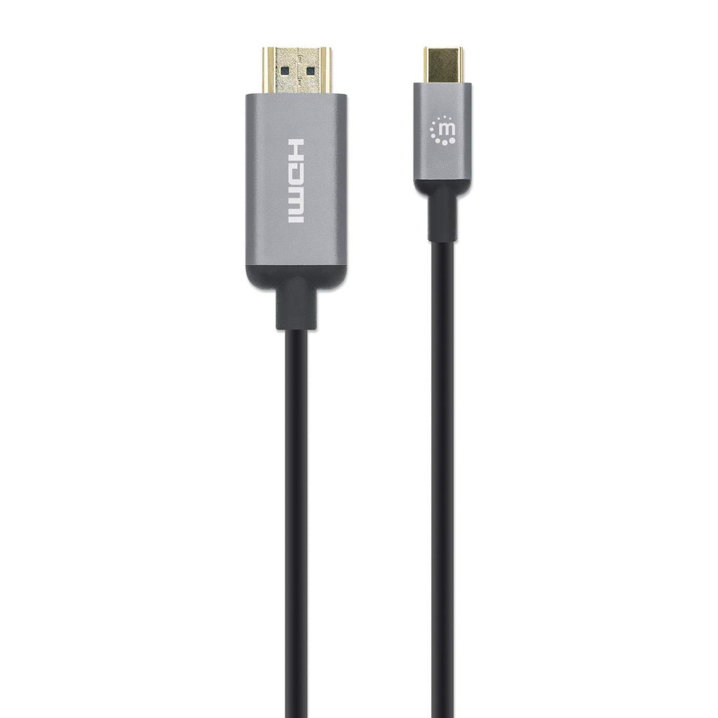 Manhattan Cable USB C a HDMI V3.1 2 Mts 4K, Macho a Macho