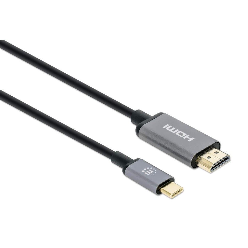 Manhattan Cable USB C a HDMI V3.1 2 Mts 4K, Macho a Macho