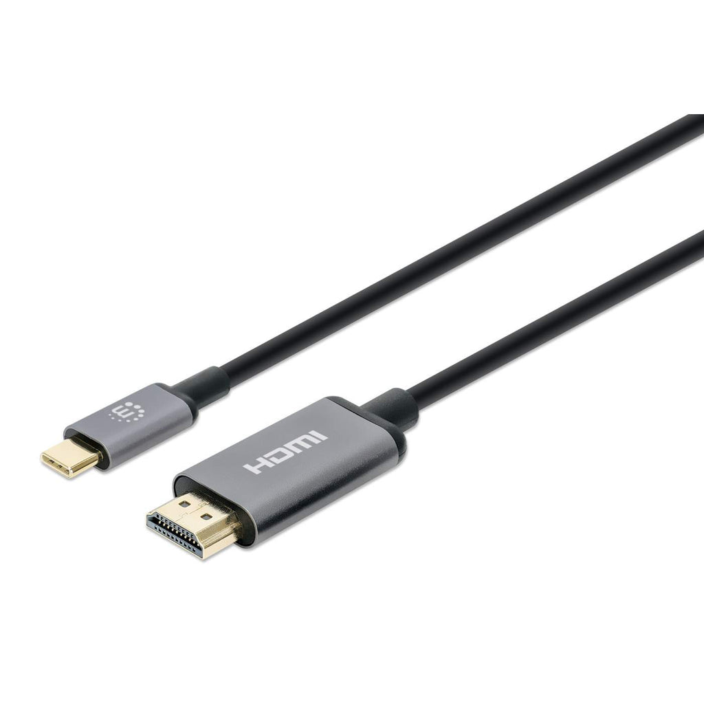 Manhattan Cable USB C a HDMI V3.1 2 Mts 4K, Macho a Macho