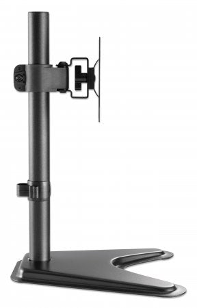 Manhattan Soporte de sobremesa para TV/monitores, montaje traseros tipo base, inclinación/giro/rotación, para pantallas