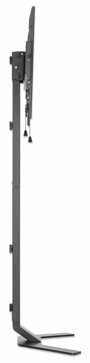 Manhattan Soporte de suelo ultradelgado para TV/monitores, para pantallas de 37" a 55", Compatibilid