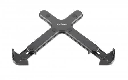 Manhattan Soporte para laptop con montaje VESA ajustable Laptop Negro Plástico, Acero 1 4 kg