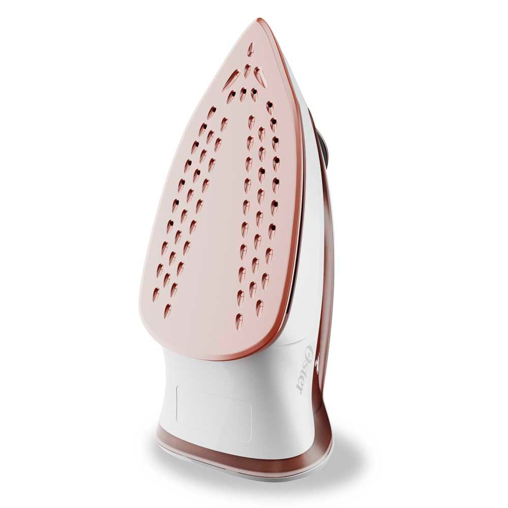 Oster GCSTBS3801 plancha Plancha a vapor Suela antiadherente Blanco, Rojo, 180°, Giratorio