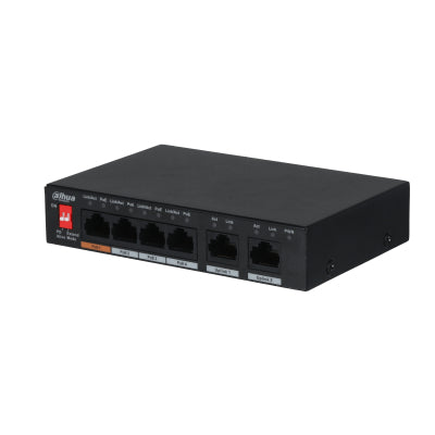 Dahua Technology PFS3006-4ET-60 dispositivo de redes No administrado L2 6 Fast Ethernet (10/100)