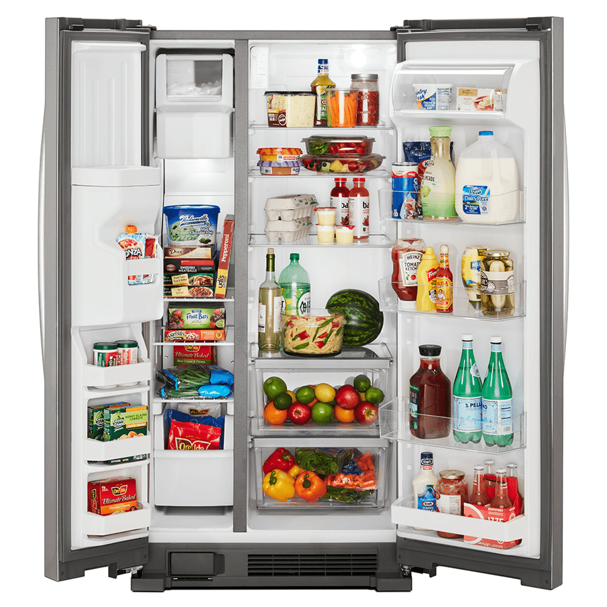 Whirlpool WD2620S nevera puerta lado a lado Independiente Blanco