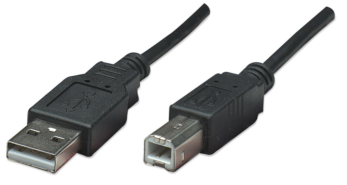 Manhattan Cable para Dispositivos USB B de Alta Velocidad Cable USB 2.0 USB A USB B Macho/Macho