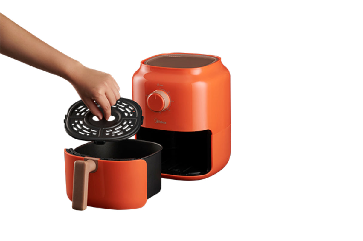 Midea MAF35C2MO freidora Sencillo 3 L Independiente 1325 W Naranja