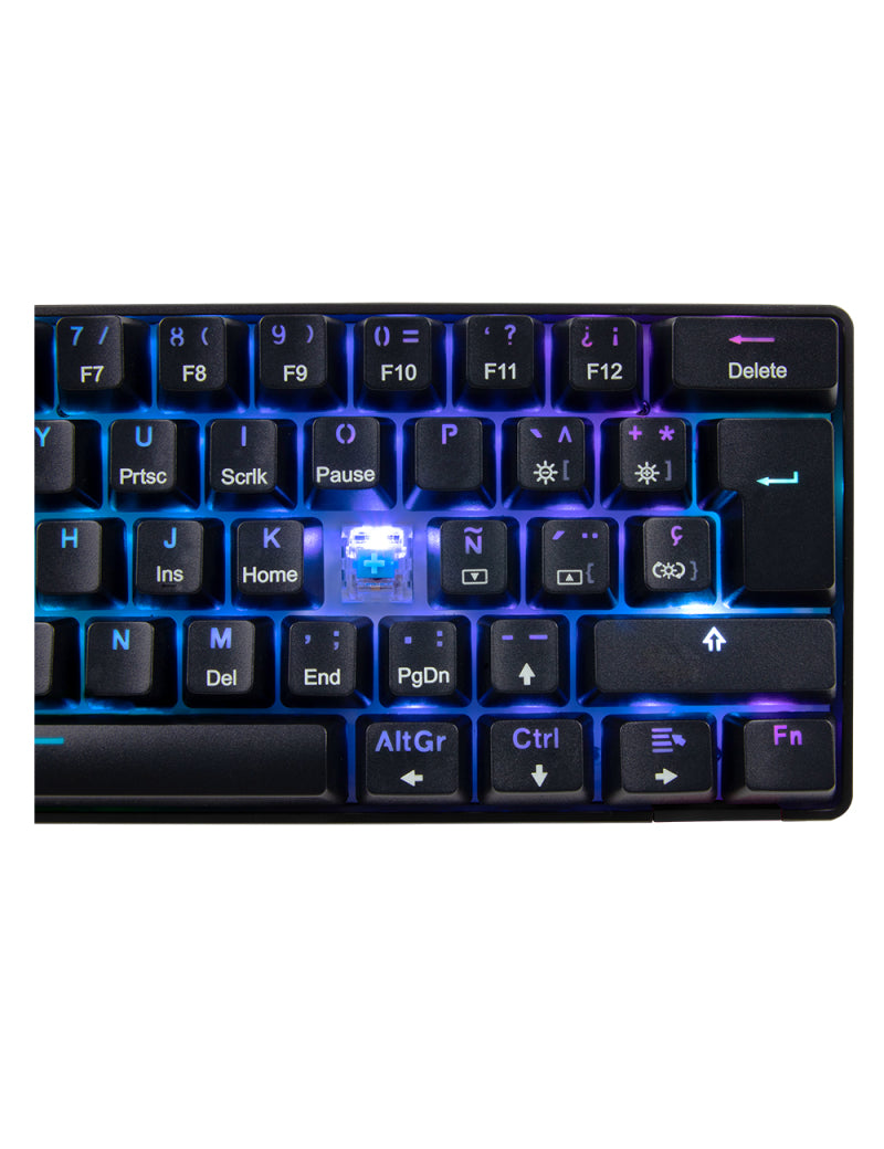 Balam Rush DOMINATE GK550 teclado Juego USB Negro, Alámbrico, Interruptor de llave optomecánica, LED RGB